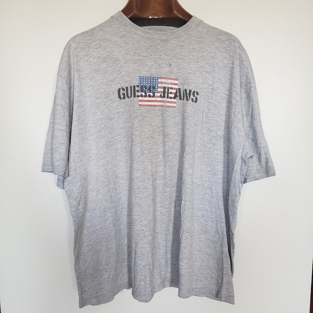 Vintage | Guess Jeans ? USA American Flag - Picture 1 of 8